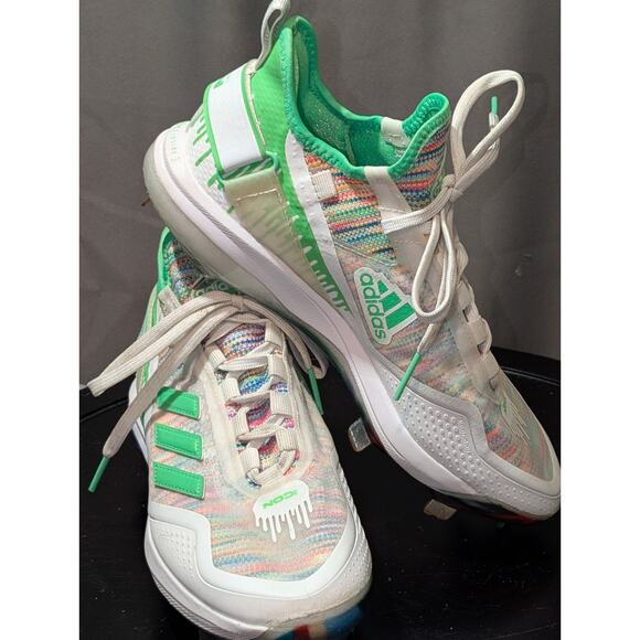 Adidas Baseball Cleats Mens 7 Metal Multicolor Icon 7 Boost Dripped Out Softball main image 9